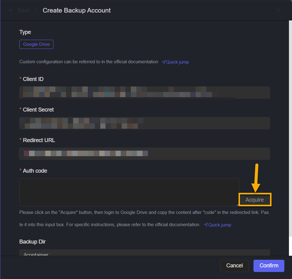 How to Connect Google Drive to ICP | iContainer