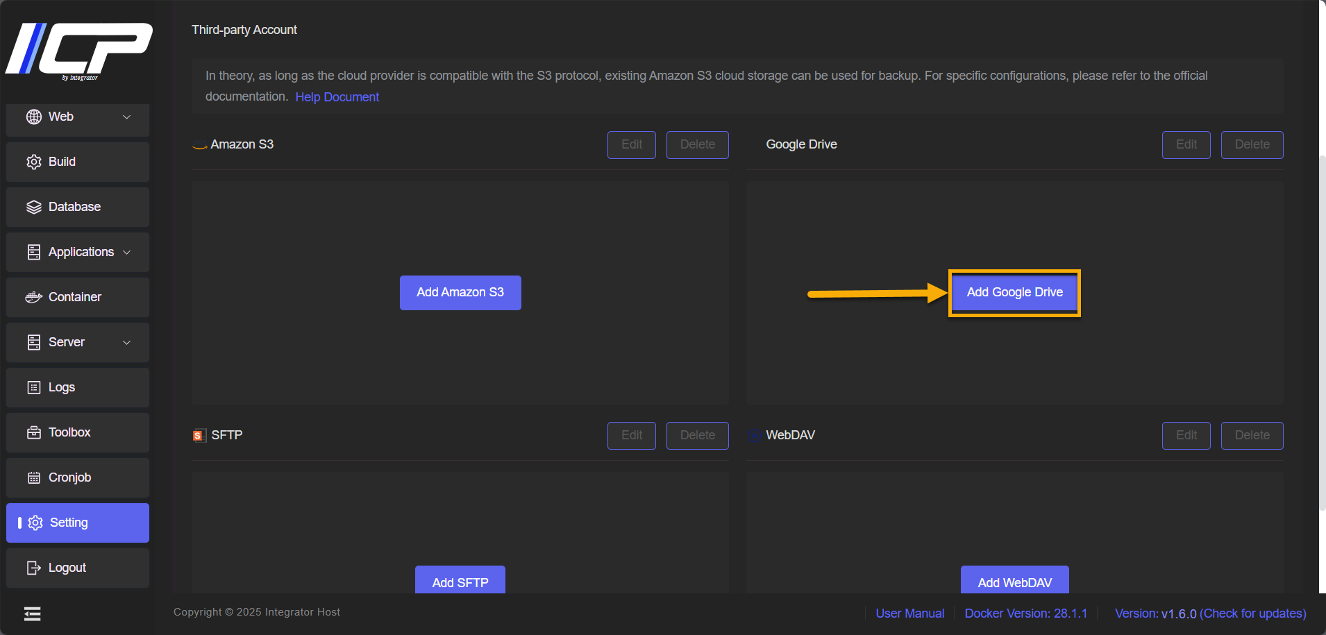 How to Connect Google Drive to ICP | iContainer