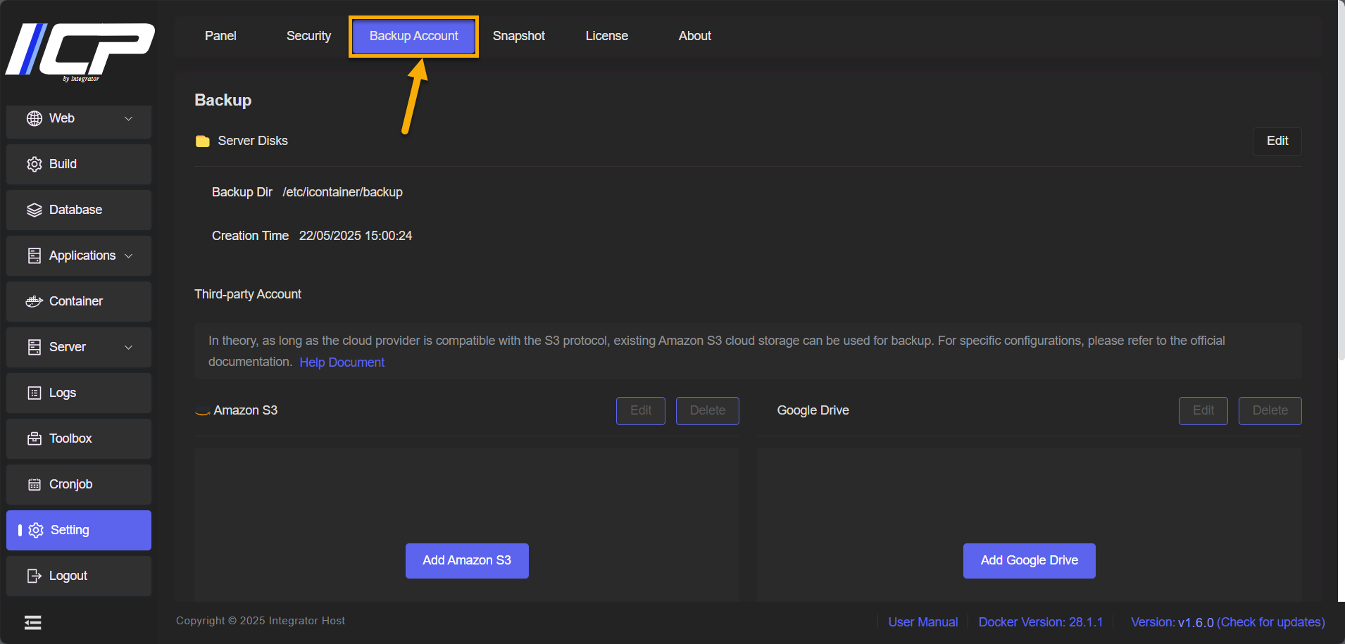 How to Connect Google Drive to ICP | iContainer