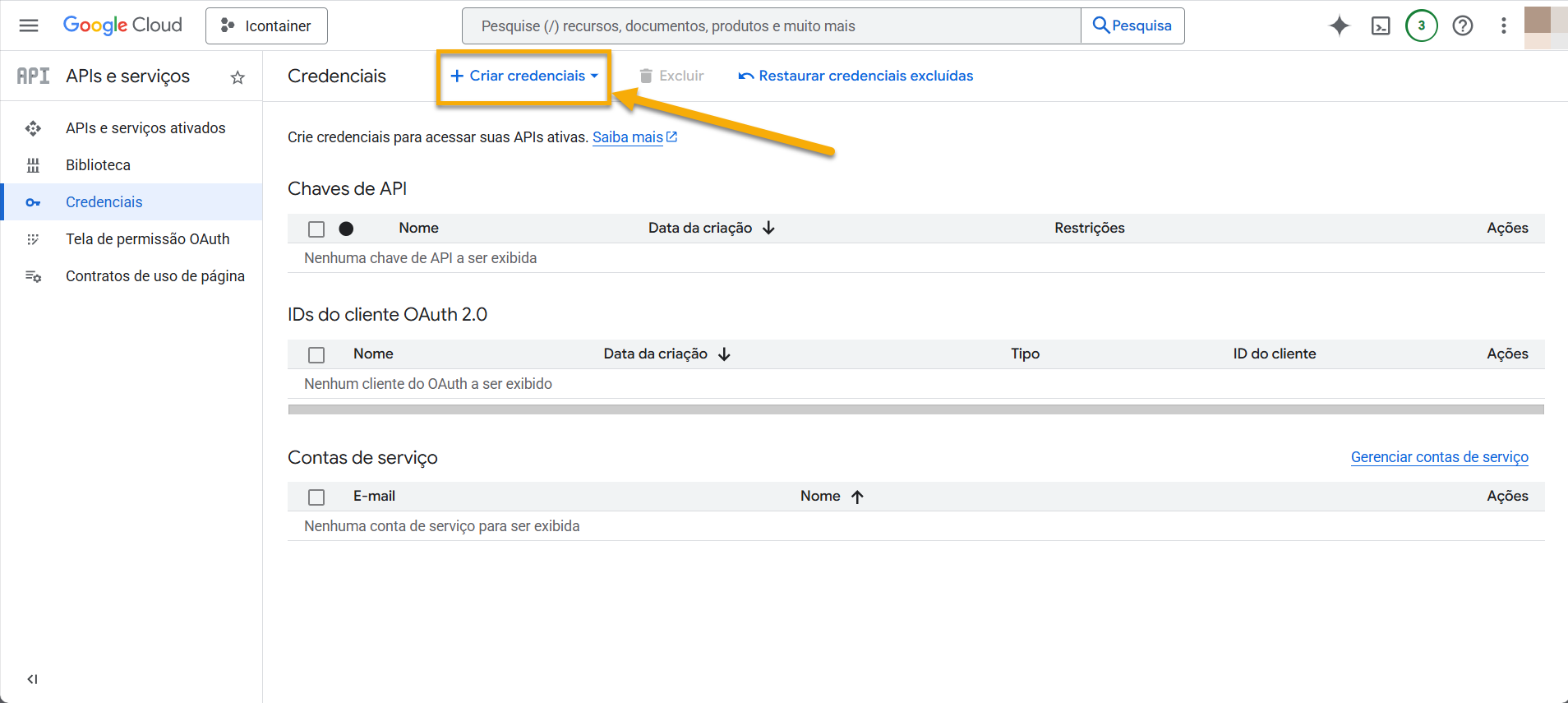 Como Conectar o Google Drive ao ICP | iContainer