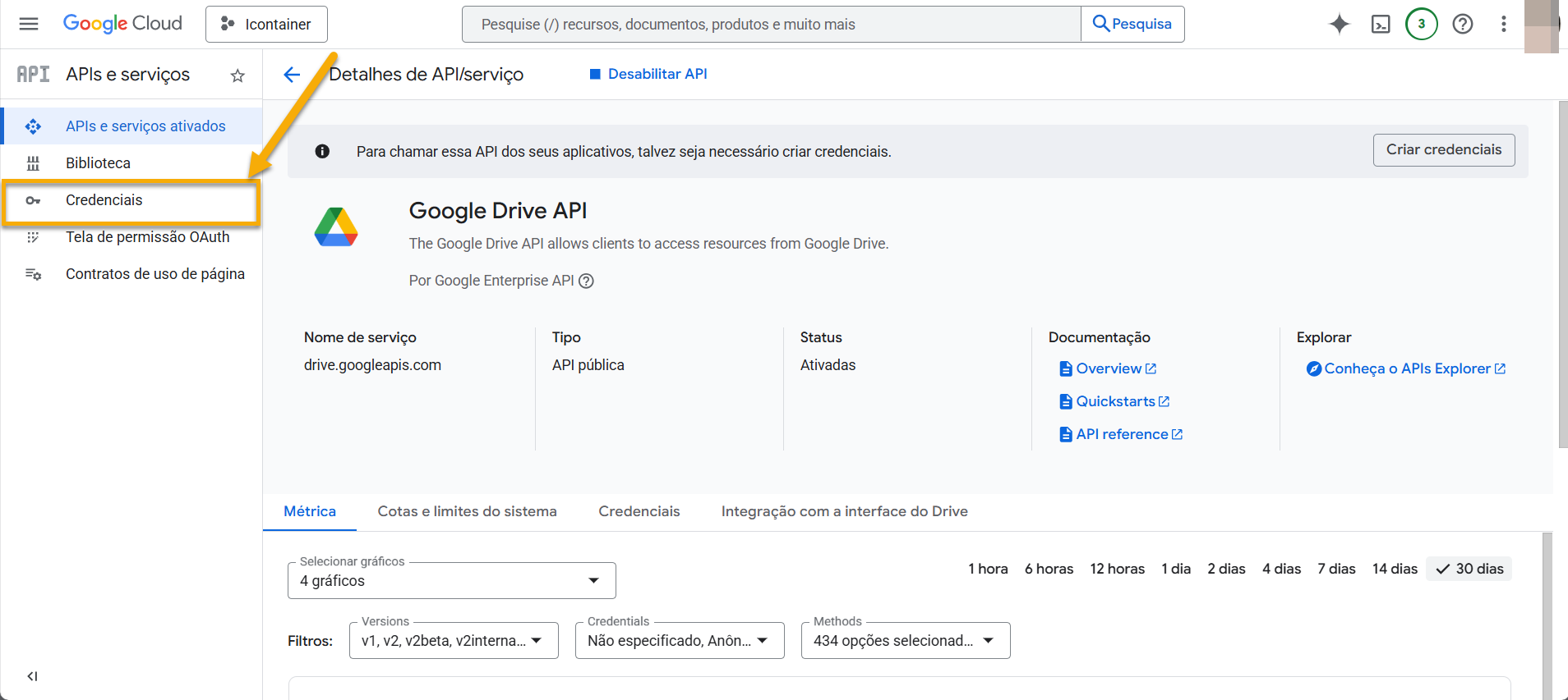 Como Conectar o Google Drive ao ICP | iContainer