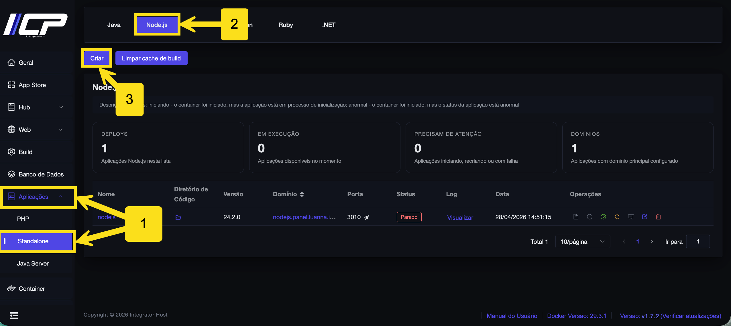 Como instalar o Next.js | iContainer