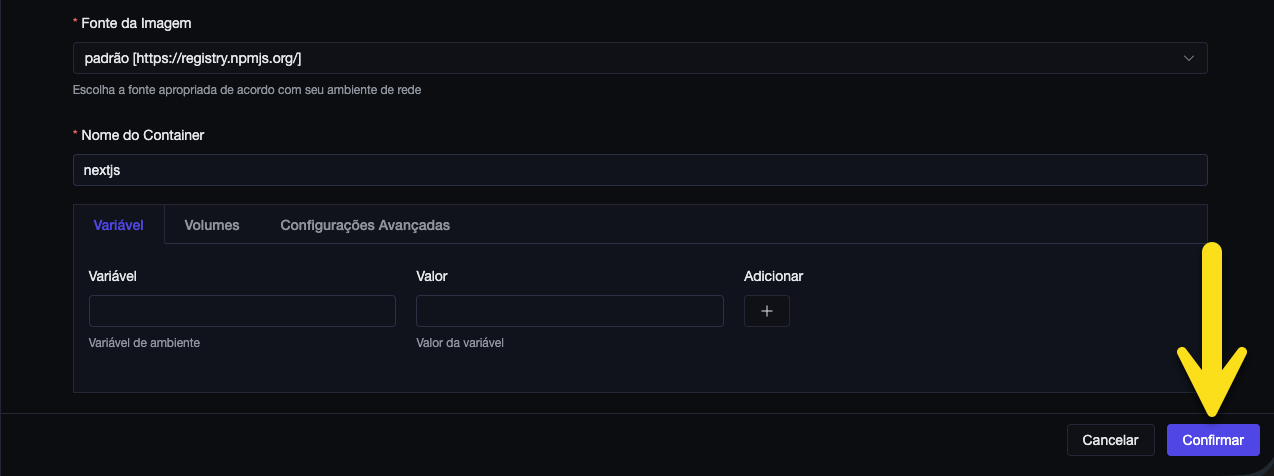 Como instalar o Next.js | iContainer